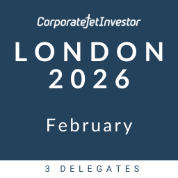 Corporate Jet Investor London 2026 - 3 Delegates
