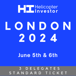 Helicopter Investor London 2024 - Three delegates