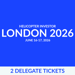 Helicopter Investor London 2026 - 2 Delegate Tickets