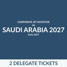 Corporate Jet Investor in Saudi Arabia 2027 - 2 Delegate Tickets