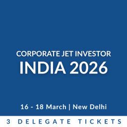 Corporate Jet Investor India 2026 - 3 Delegates
