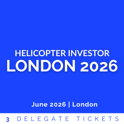 Helicopter Investor London 2026 - 3 Delegate Tickets