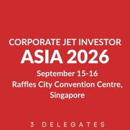 Corporate Jet Investor Asia 2026  - 3 Delegates
