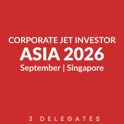 Corporate Jet Investor Asia 2026  - 3 Delegates