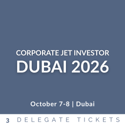 Corporate Jet Investor Dubai 2026 - 3 Delegates
