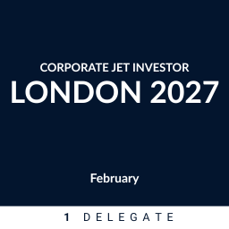 Corporate Jet Investor London 2027 - 1 Delegate